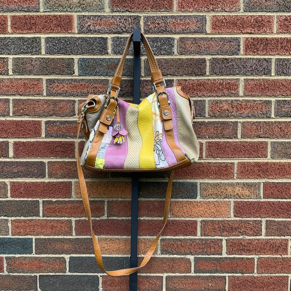 Multi-Color Bag with Strap
